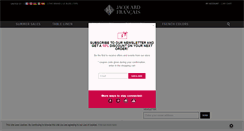 Desktop Screenshot of le-jacquard-francais.com
