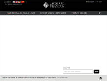 Tablet Screenshot of le-jacquard-francais.com